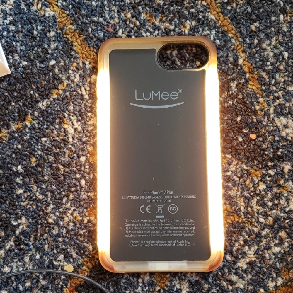 Lighted phone case